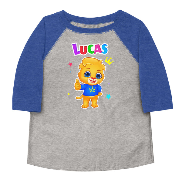 Lucas Youth and Toddler baseball shirt By Lucas & Friends