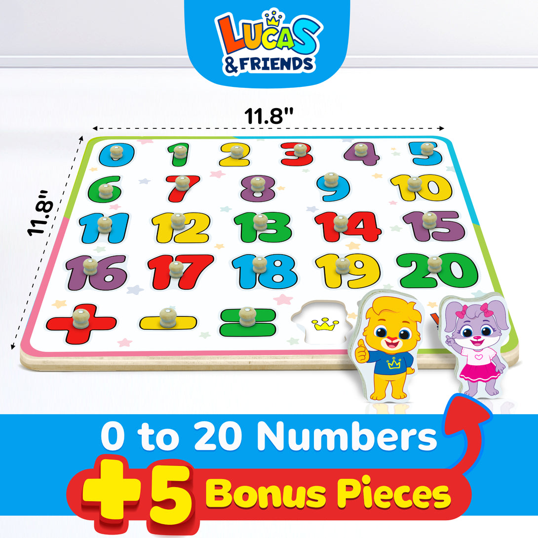 Learning numbers for kids, educational learning toy for toddlers.