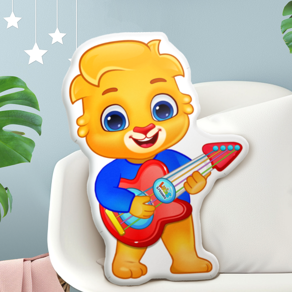 Custom Lucas Character Pillow – Soft Zipper-Free Cushion | Lucas & Friends Shaped Pillow for Kids & Cozy Gifting