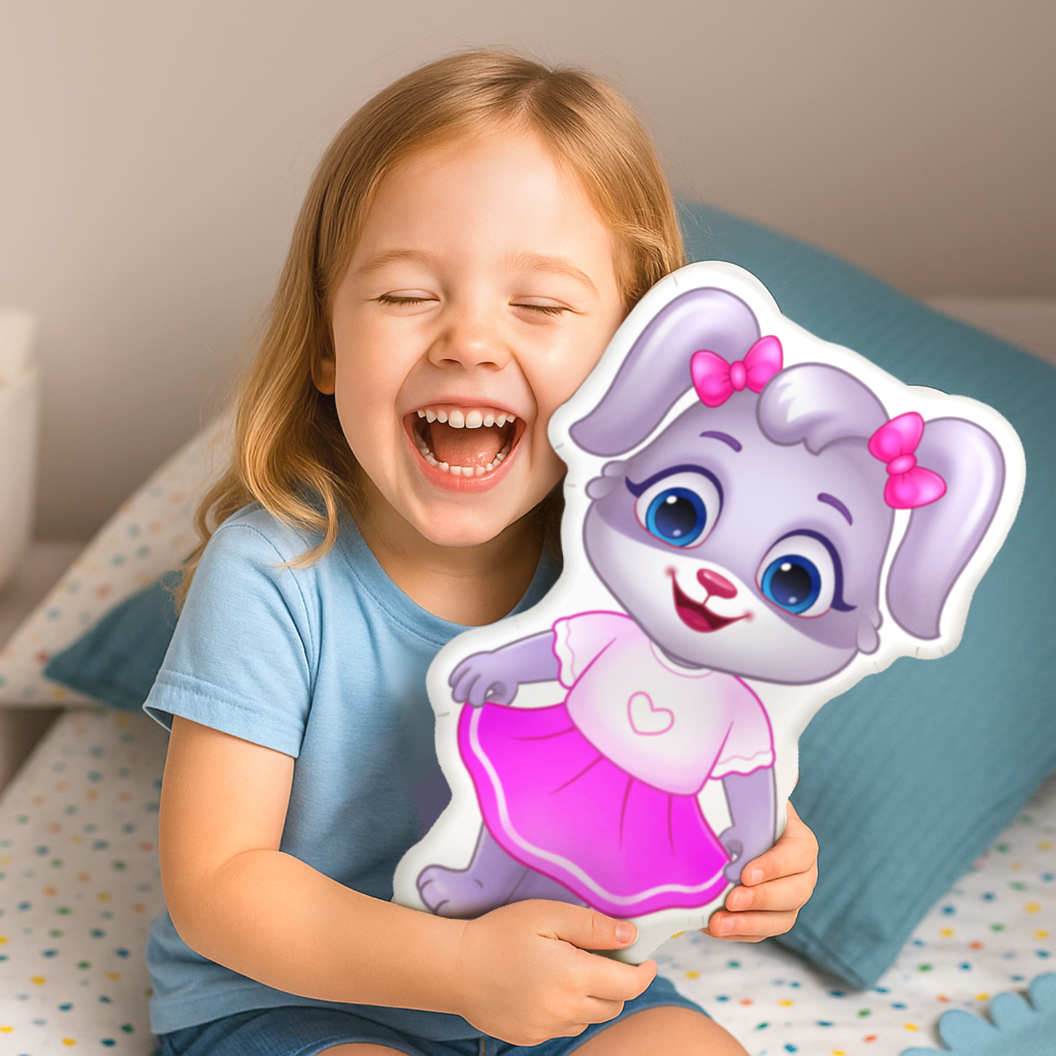 Ruby Character Pillow | Soft Plush Cushion for Kids – Lucas & Friends ...
