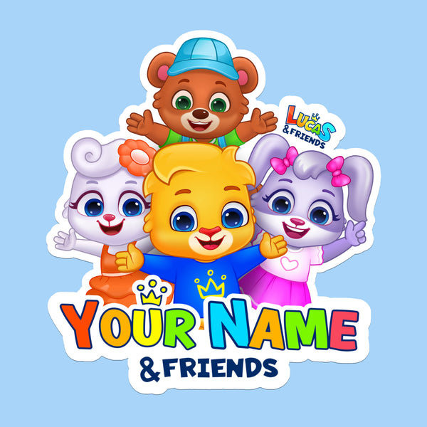 Stickers – Lucas & Friends By RV AppStudios