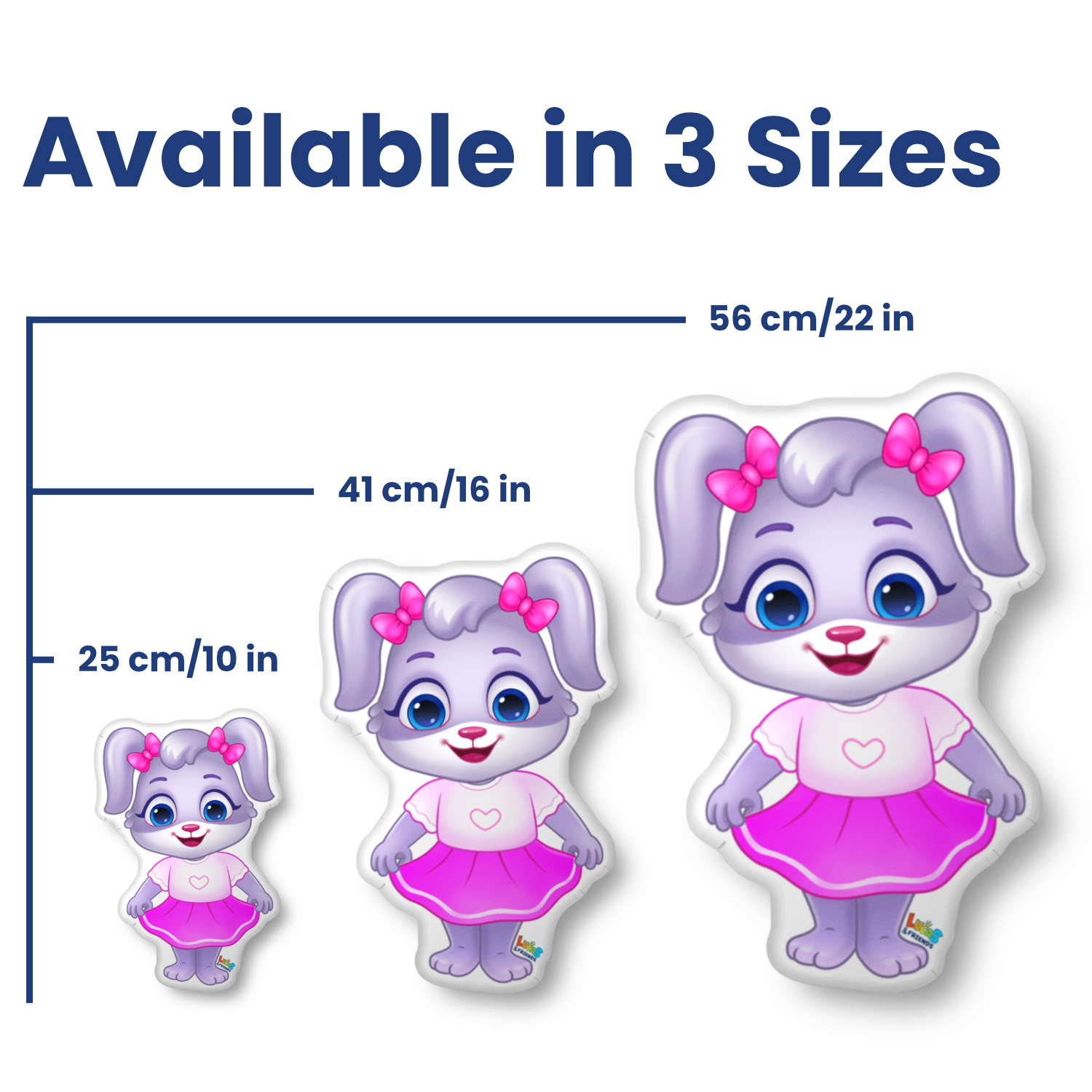 Ruby Character Pillow | Soft Plush Cushion for Kids – Lucas & Friends ...