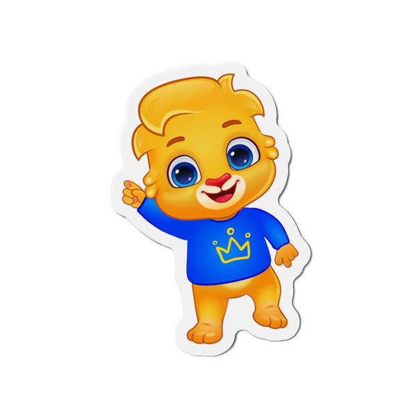 Lucas Shape Cartoon Character Magnet – Fun Die-Cut Fridge & Room Decor for Kids | Lucas & Friends