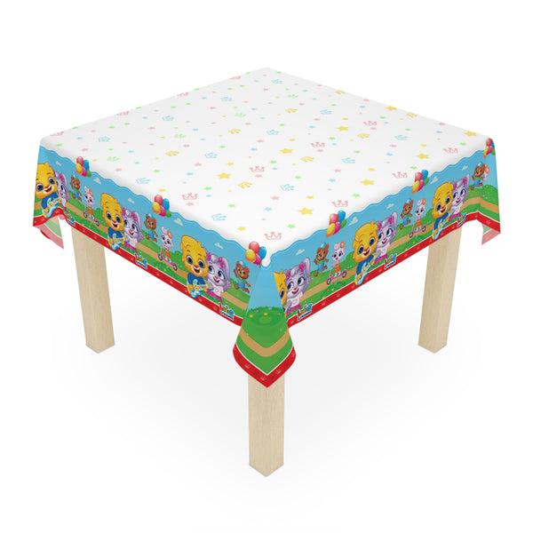 Party Tablecloth by Lucas & Friends | Colorful Printed Table Cover