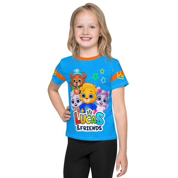 Lucas & Friends Kids Crew Neck T-Shirts: Stylish and Comfortable Tops for Children