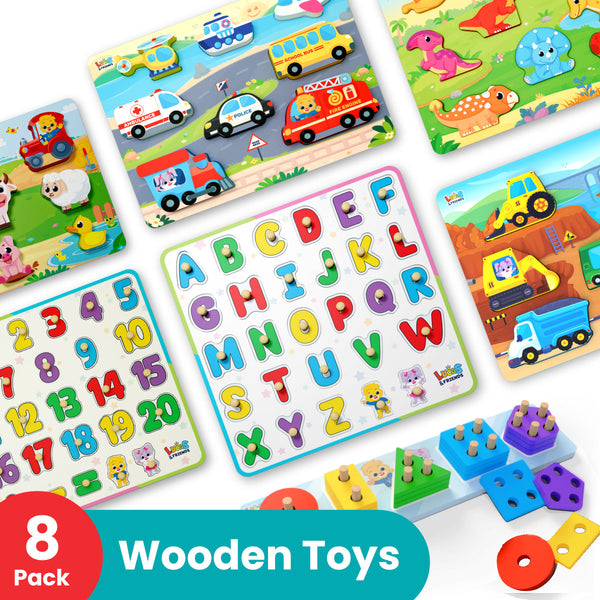 Wooden toys for kids, a fun and educational toy, the best gift for kids.