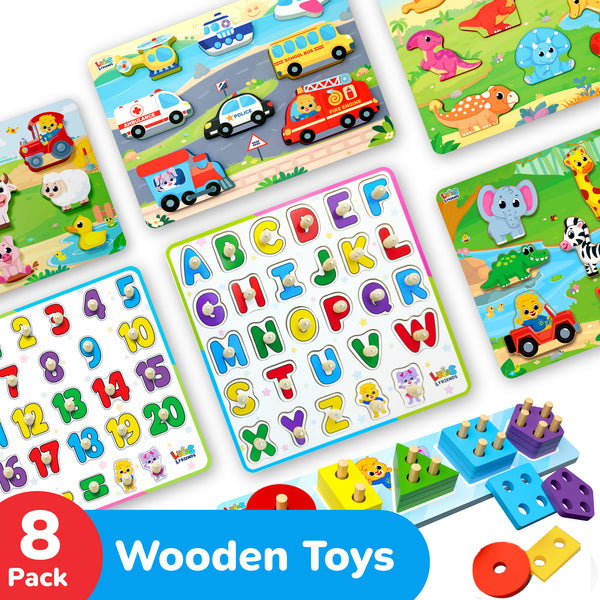 Wooden toys for kids, a fun and educational toy, the best gift for kids.