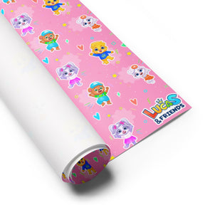 Lucas and Friends Gift Wrapping Paper – Set of 3 Fun Sheets for Kids ...