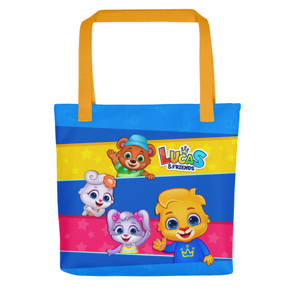 Adorable Lucas with Friends Premium and Convenient Kids' Tote Bag by Lucas & Friends