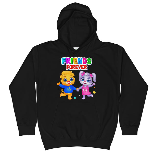 Friends Forever | Lucas and Ruby | Kids Hoodie By Lucas & Friends